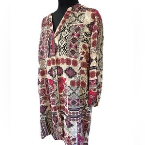 Sara Michelle Multicolor Floral Tonic. Size medium